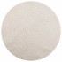 Alfombra ZIZUR aspecto yute interior/exterior crema Ø 160