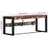 Perchero multicolor madera maciza reciclada 80x35x35