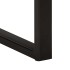 Mesa auxiliar multicolor 35x35x50 cm madera maciza