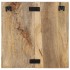 Mesita de noche madera maciza de mango 50x27x50