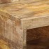 Mesita de noche madera maciza de mango 50x27x50