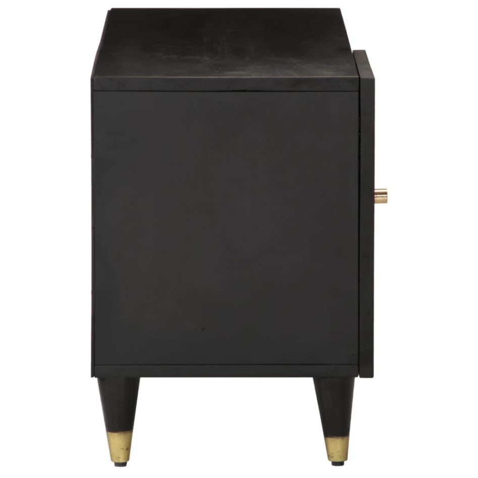 Mueble de TV madera maciza de mango 80x31,5x46