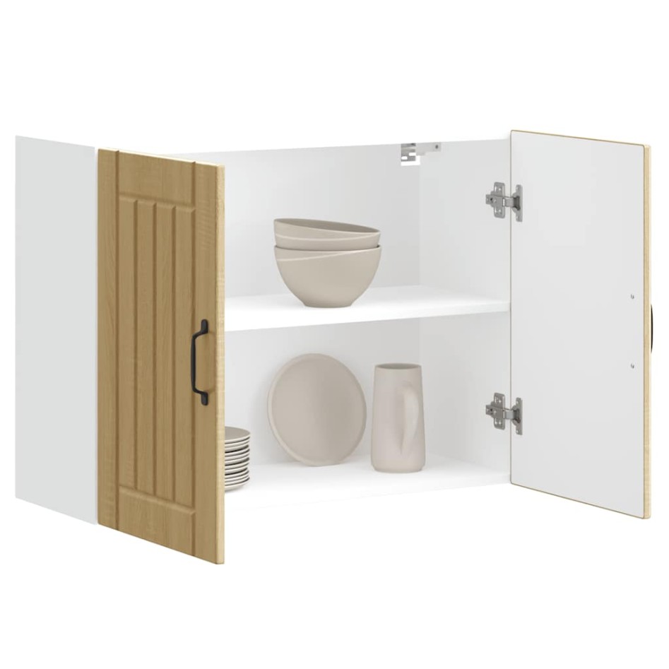 Armario de pared de cocina Lucca roble