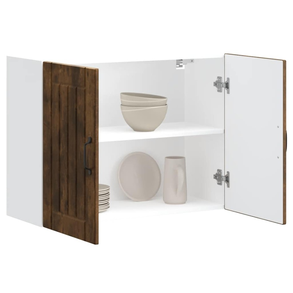 Armario de pared de cocina Lucca roble