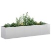 Jardinera 200x40x40 cm de acero galvanizado