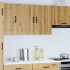 Armario pared cocina Kalmar madera ingeniería roble