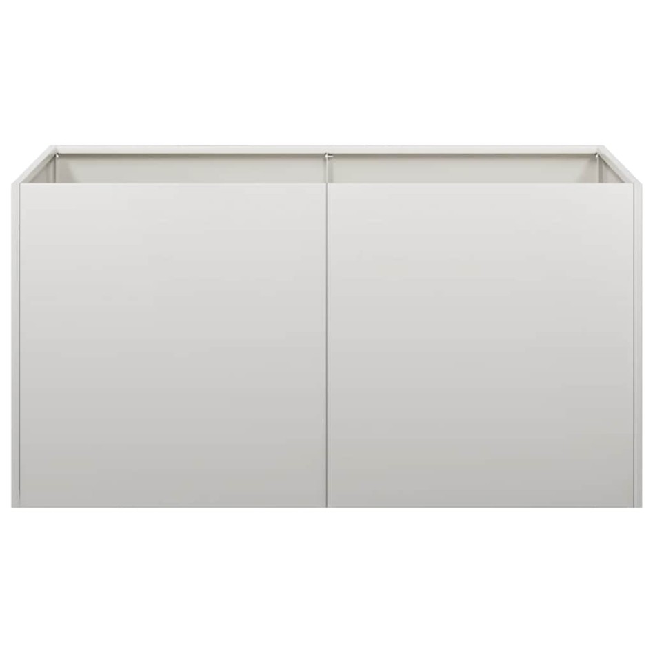 Jardinera 80x40x40 cm acero