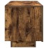 Mueble para TV madera contrachapada roble ahumado 100x35x40