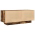 Mueble para TV madera contrachapada roble ahumado 100x35x40