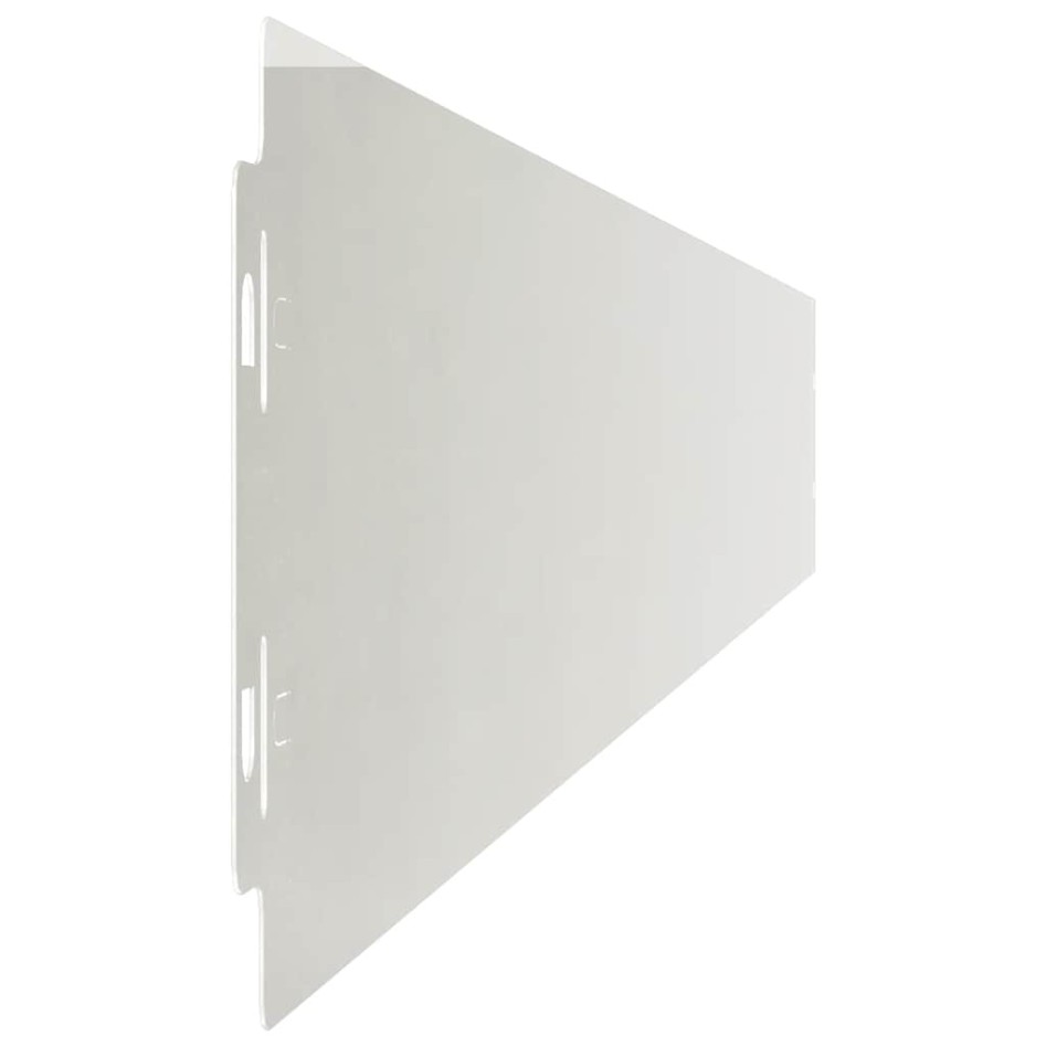 Bordes para césped 10 uds 10x103 cm acero