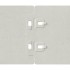 Bordes para césped 10 uds 10x103 cm acero