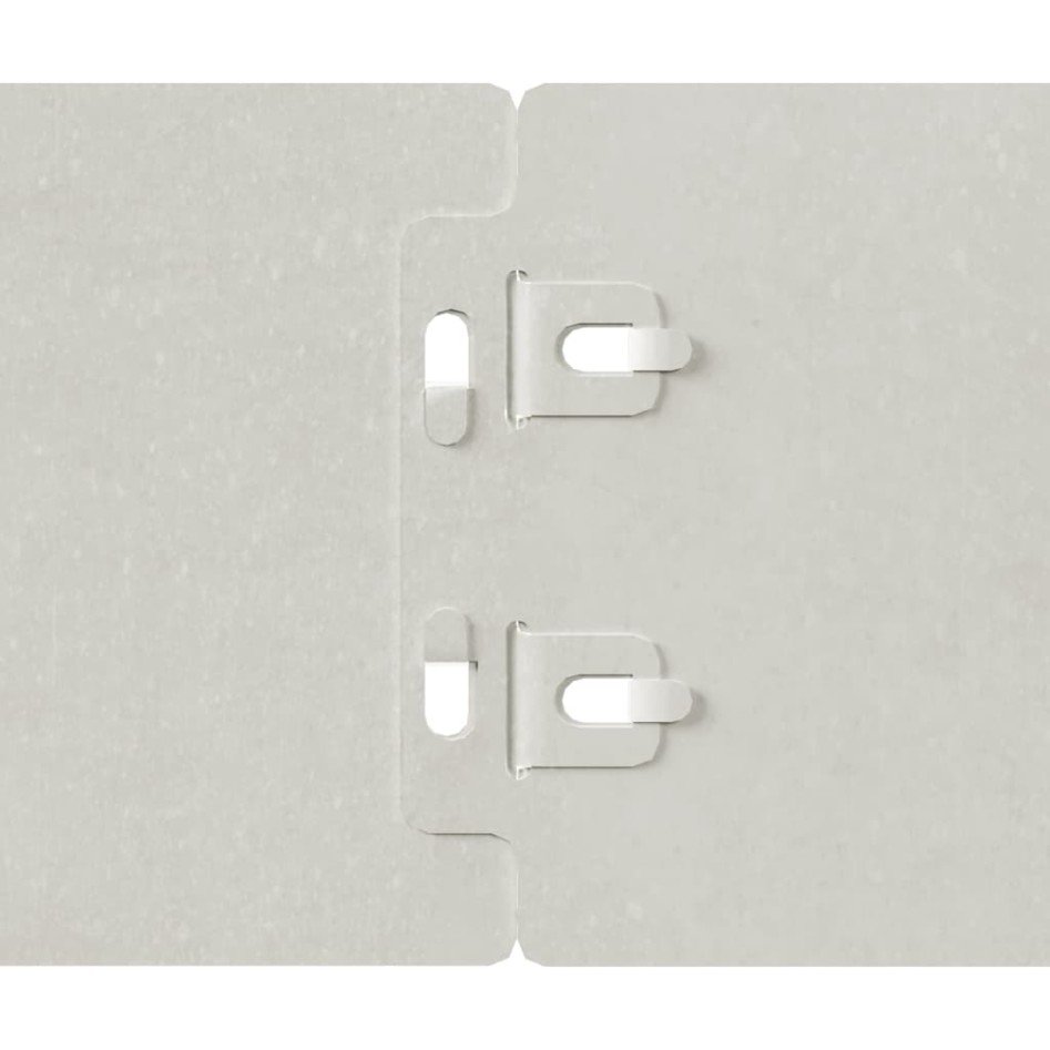 Bordes para césped 10 uds 10x103 cm acero