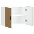Armario de pared cocina Porto madera ingeniería roble