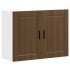 Armario de pared cocina Porto madera ingeniería roble