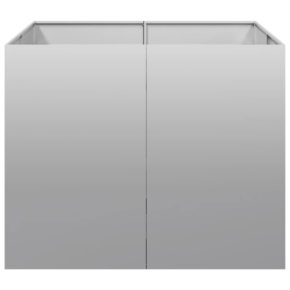 Jardinera 100x100x80 cm de acero