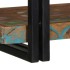Estante de pared multicolor de madera maciza