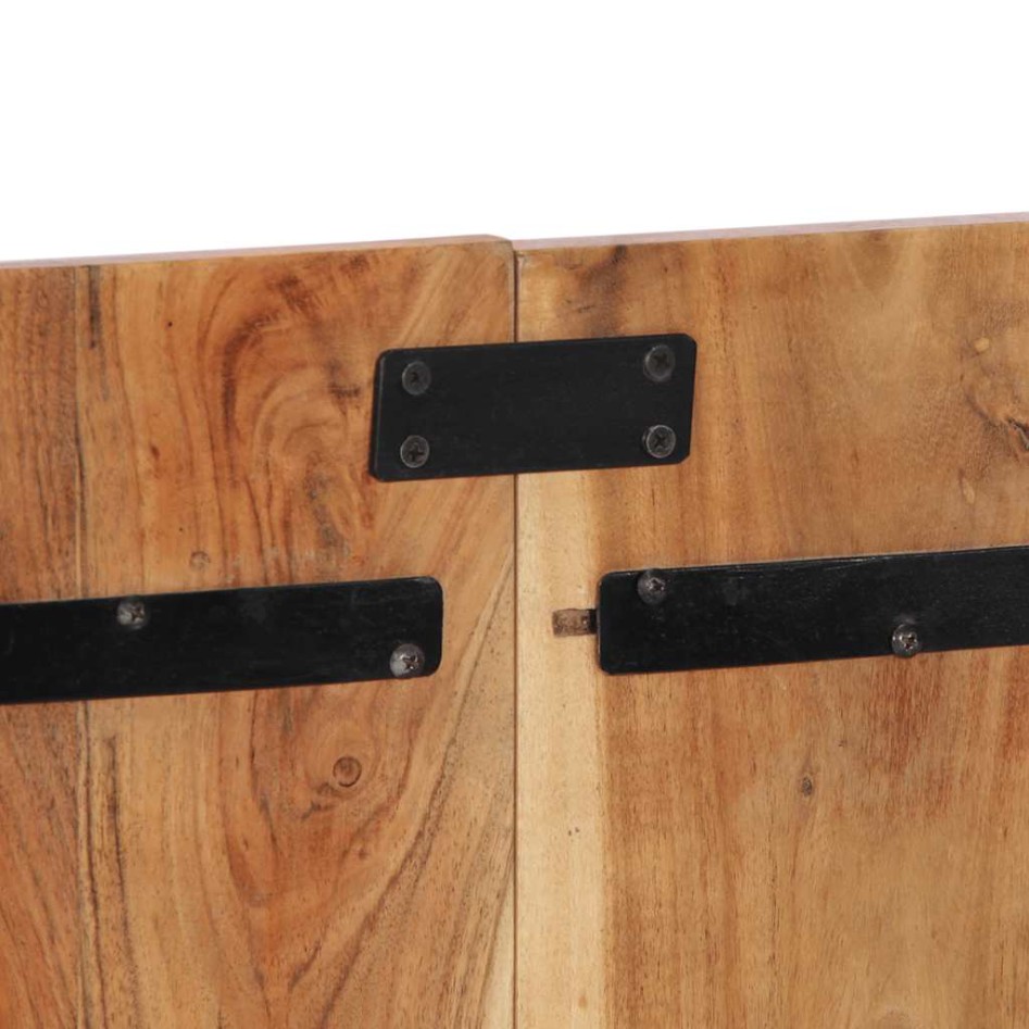 Cabecero de madera maciza de pino 140 cm