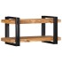 Estante de pared madera maciza de acacia 70x33x35