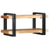 Estante de pared madera maciza de acacia 70x33x35