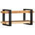 Estante de pared madera maciza de acacia 70x33x35