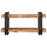 Estante de pared madera maciza de acacia 70x33x35