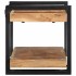 Estante de pared madera maciza de acacia 70x33x35