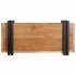 Estante de pared madera maciza de acacia 70x33x35
