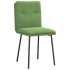 Sillas de comedor 2 unidades terciopelo verde