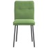 Sillas de comedor 2 unidades terciopelo verde