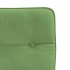 Sillas de comedor 2 unidades terciopelo verde