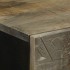 Armario de baño de pared madera maciza de mango 38x33x48