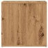Cajón taburete madera ingeniería roble artesanal 40,5x40x40