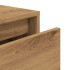 Cajón taburete madera ingeniería roble artesanal 40,5x40x40