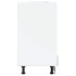 Mueble de horno Kalmar gris hormigón madera