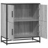 Aparador madera ingeniería gris sonoma 68x35x76