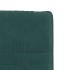 Silla de comedor de terciopelo verde