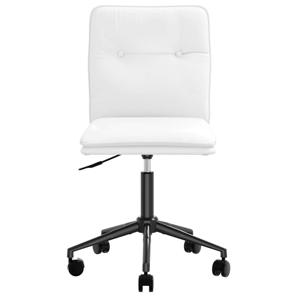 Silla de comedor de cuero sintético