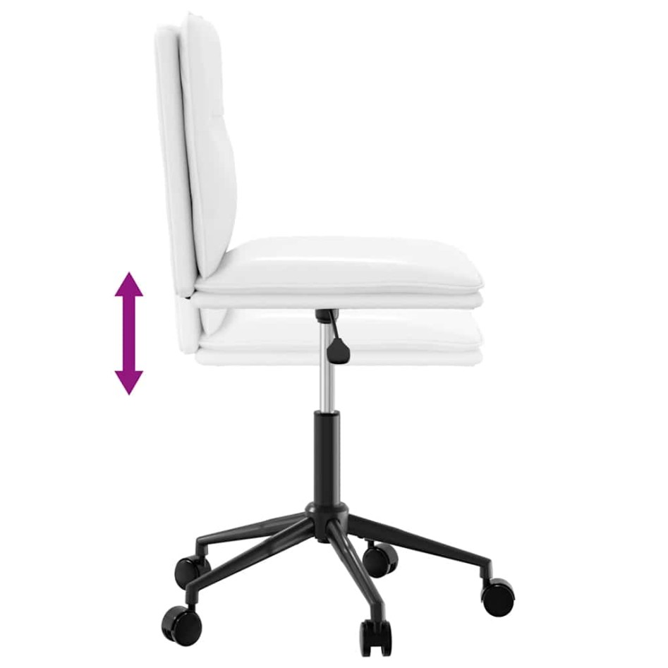 Silla de comedor de cuero sintético