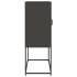 Aparador de acero negro 68x39x107