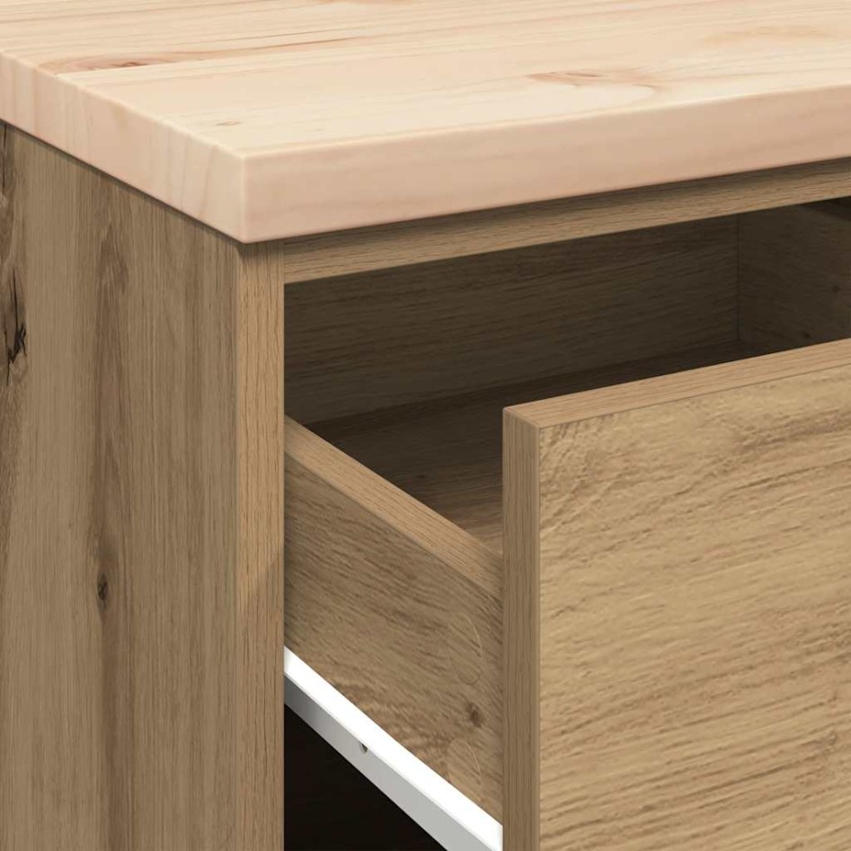 Armario de almacenamiento para garaje Roble Artesano