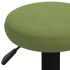 Taburetes de cocina 2 unidades terciopelo verde