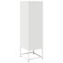 Aparador de acero laminado en frío blanco 36x39x123