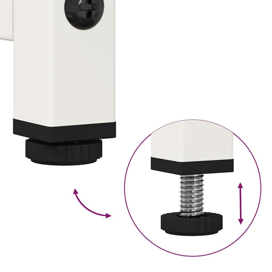 Aparador de acero laminado en frío blanco 36x39x123