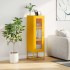Aparador de acero laminado en frío amarillo 36x39x123