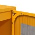 Aparador de acero laminado en frío amarillo 36x39x123