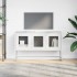Mueble para TV acero laminado en frío blanco 100,5x39x60,5