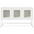 Mueble para TV acero laminado en frío blanco 100,5x39x60,5