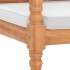 Banco Batavia con cojines 120 cm