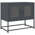Mueble para TV acero laminado en frío antracita 68x39x60,5