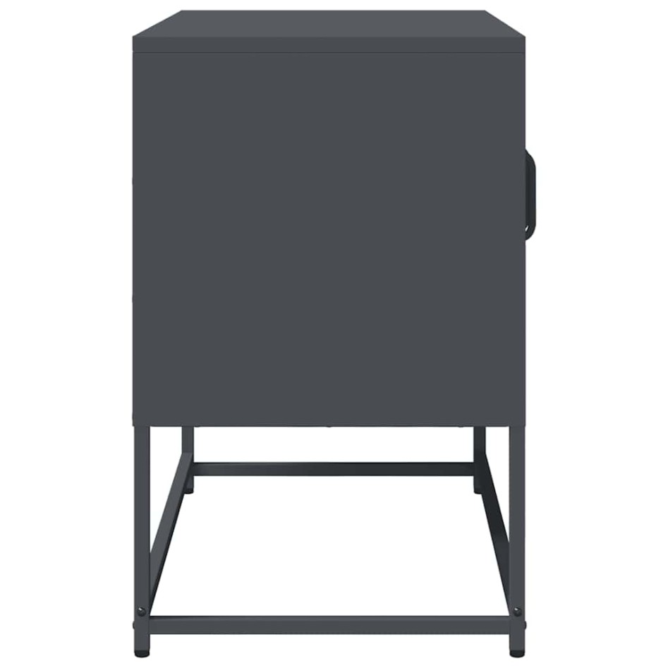 Mueble para TV acero laminado en frío antracita 68x39x60,5